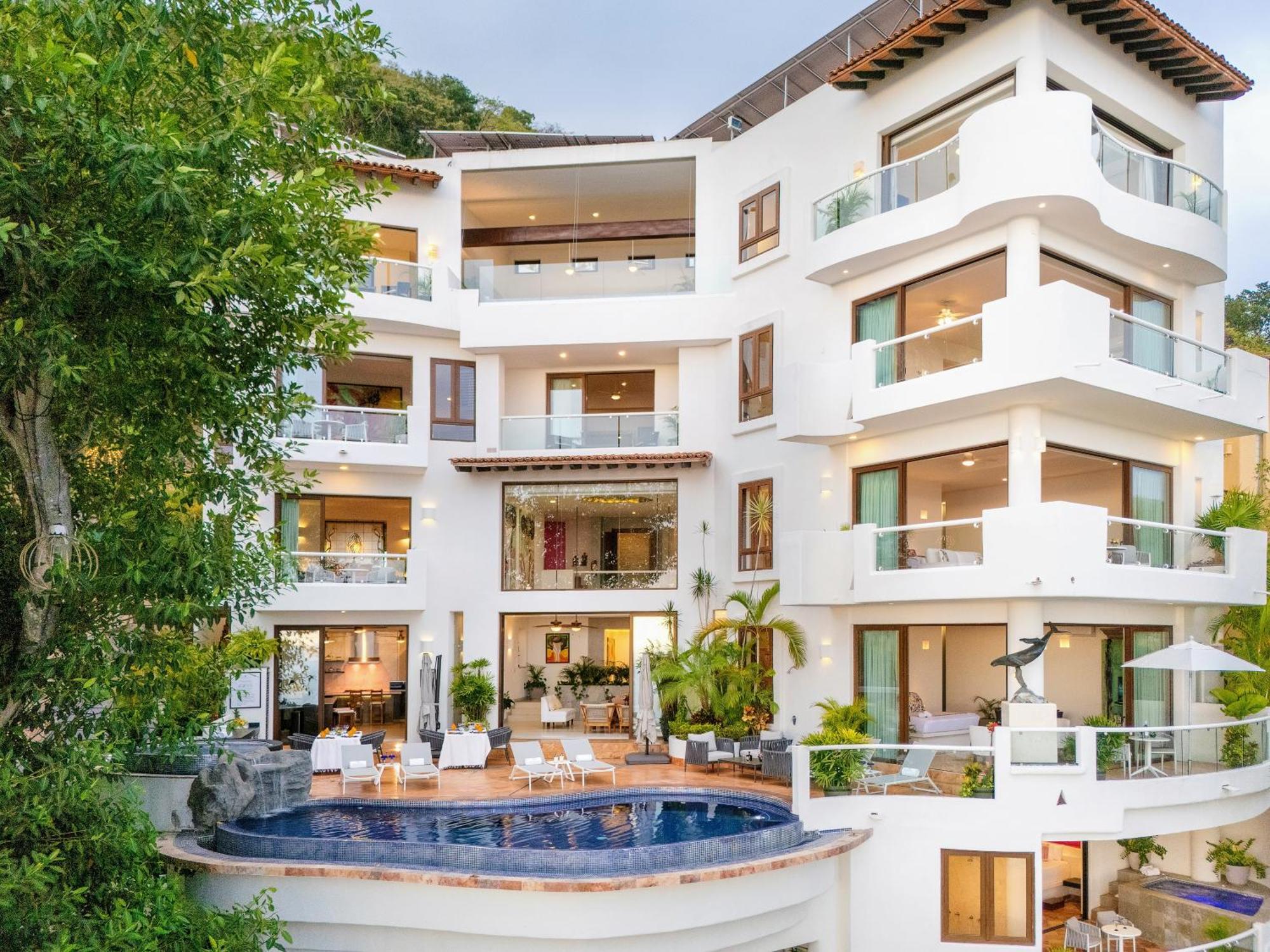 Villa Divina Luxury Boutique - Adults Only Puerto Vallarta Eksteriør billede