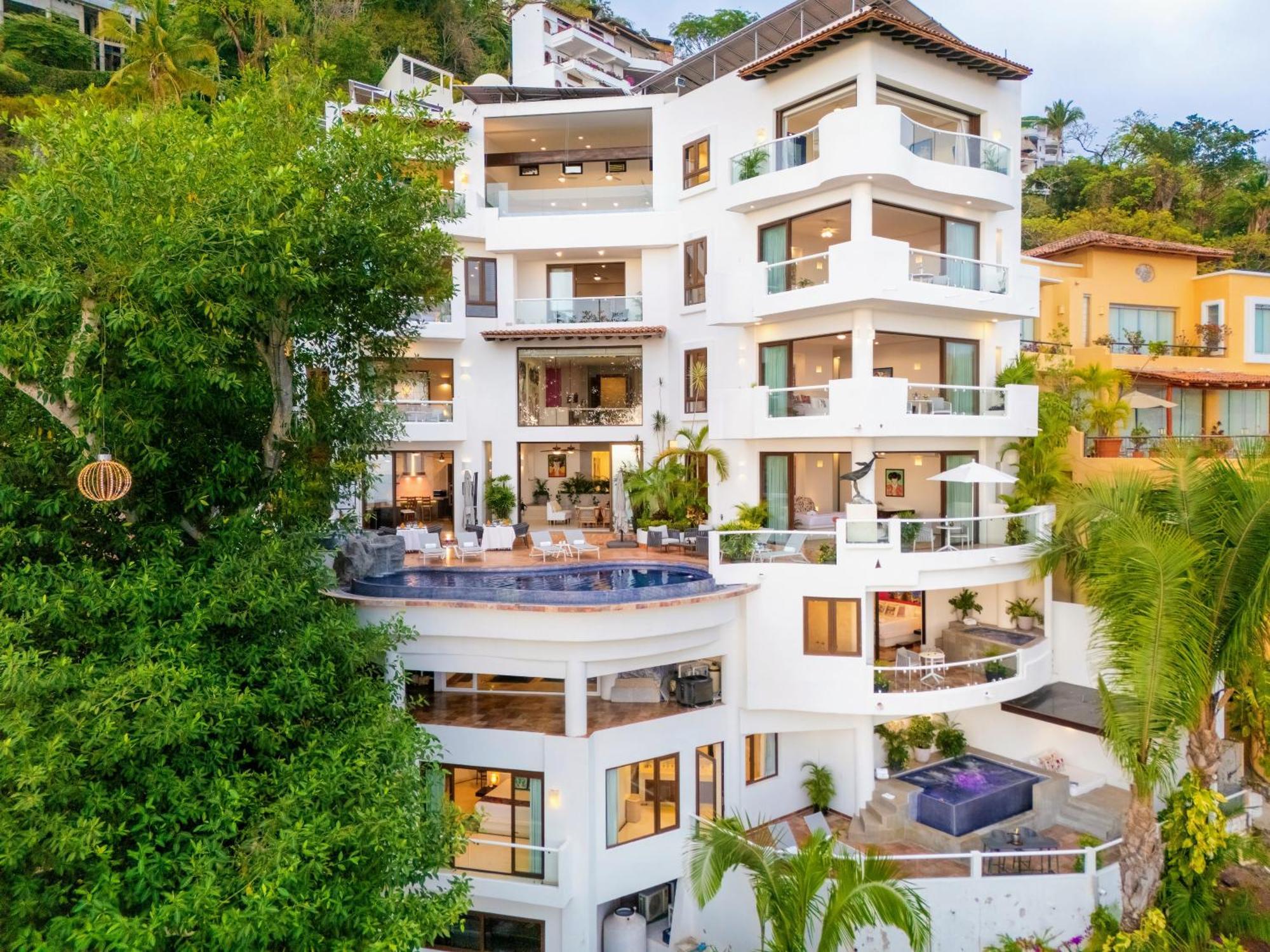Villa Divina Luxury Boutique - Adults Only Puerto Vallarta Eksteriør billede